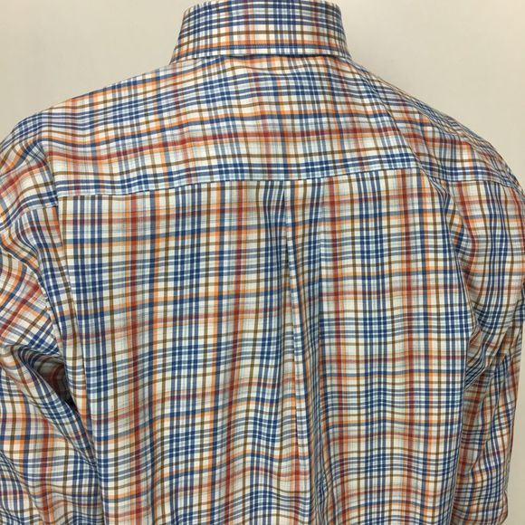 Peter Millar Size Large Plaid Long Sleeve Shirt - Picture 7 of 8